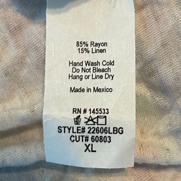 W5 Twist Front Top Pink Purple Blue White Striped Knit Scoop Neck Short Sleeve S - Picture 6 of 6